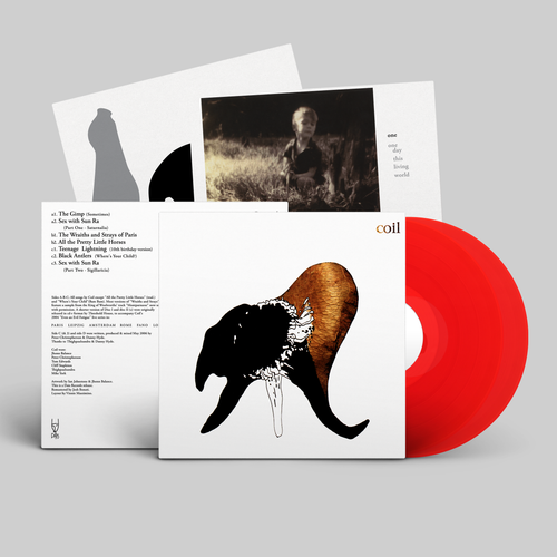 Coil - Black Antlers [2xLP - Red/Clear]
