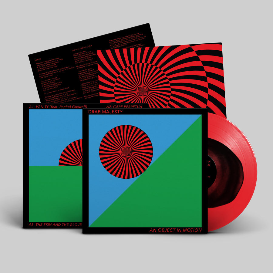 Drab Majesty - An Object In Motion [LP - Black/Red Cornetto]