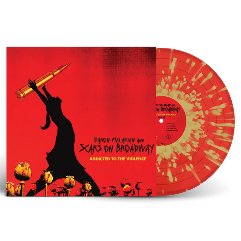 Daron Malakian & Scars On Broadway - Addicted To The Violence [LP - Red w/ Metallic Gold Splatter]