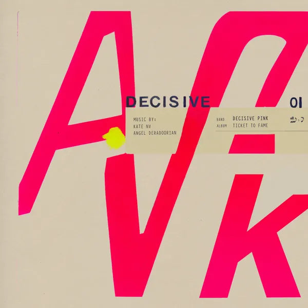 Decisive Pink - Ticket To Fame [CD]