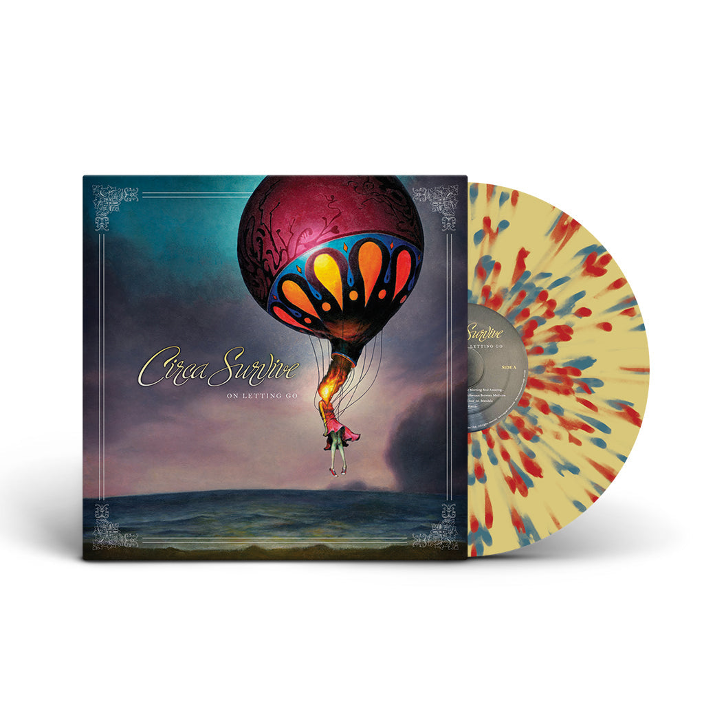 Circa Survive - On Letting Go [LP - Custard, Blue/Red Splatter]