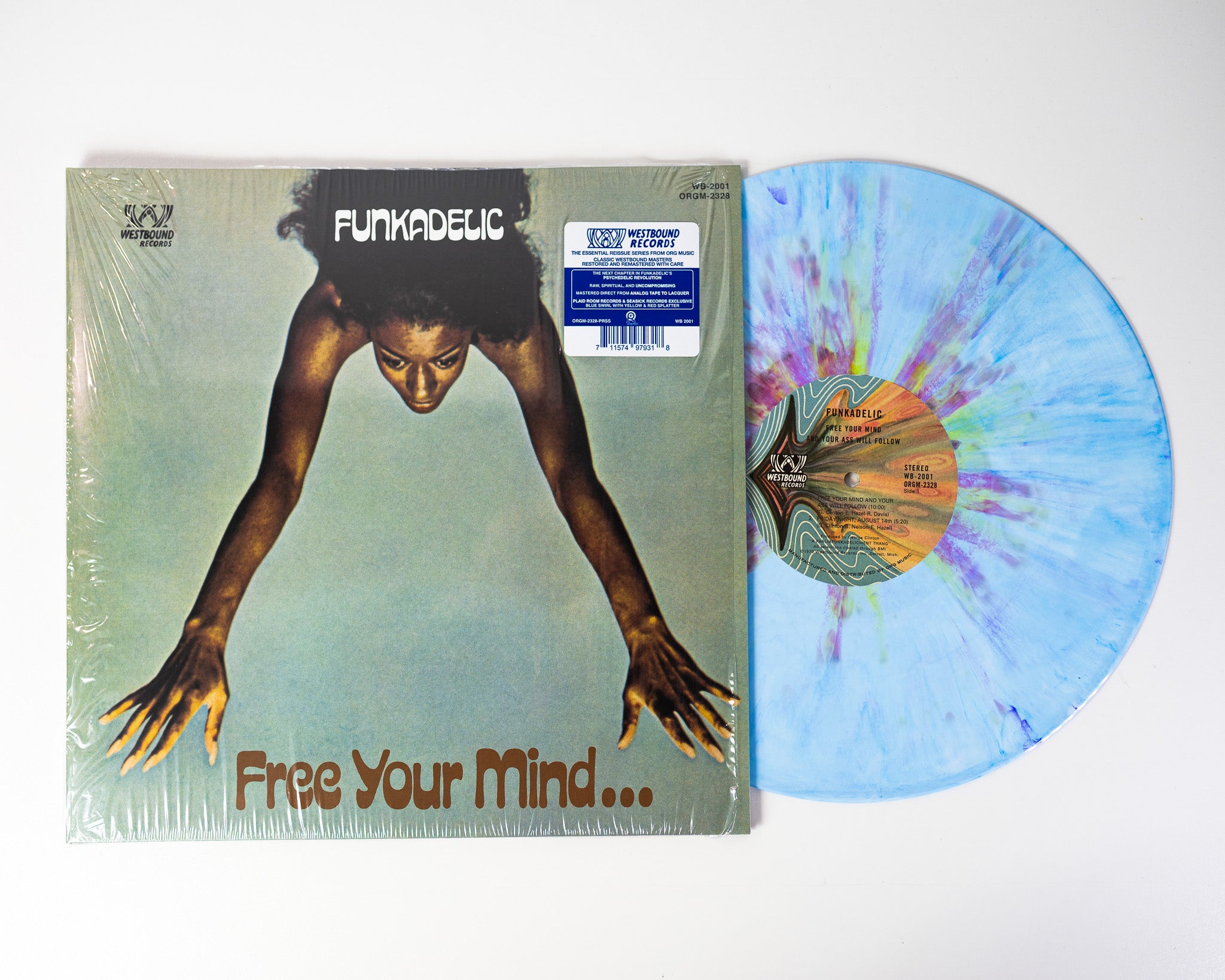 Funkadelic - Funkadelic [LP - Half Green & Half Blue w/ Red