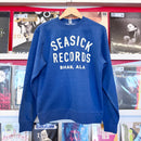 Seasick Arch Crewneck - Heather Blue