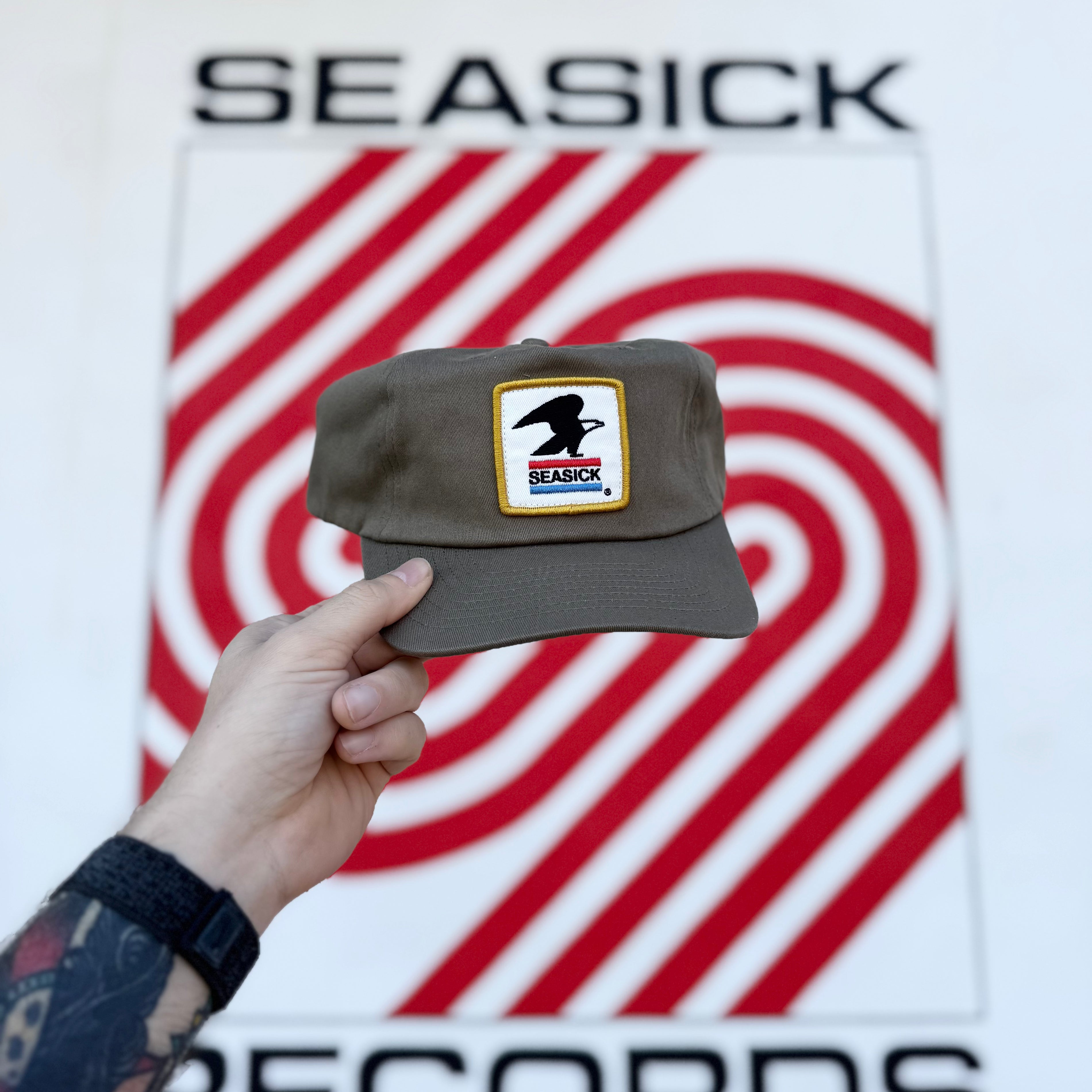 Seasick Media Mail [Hat - Stone Grey]