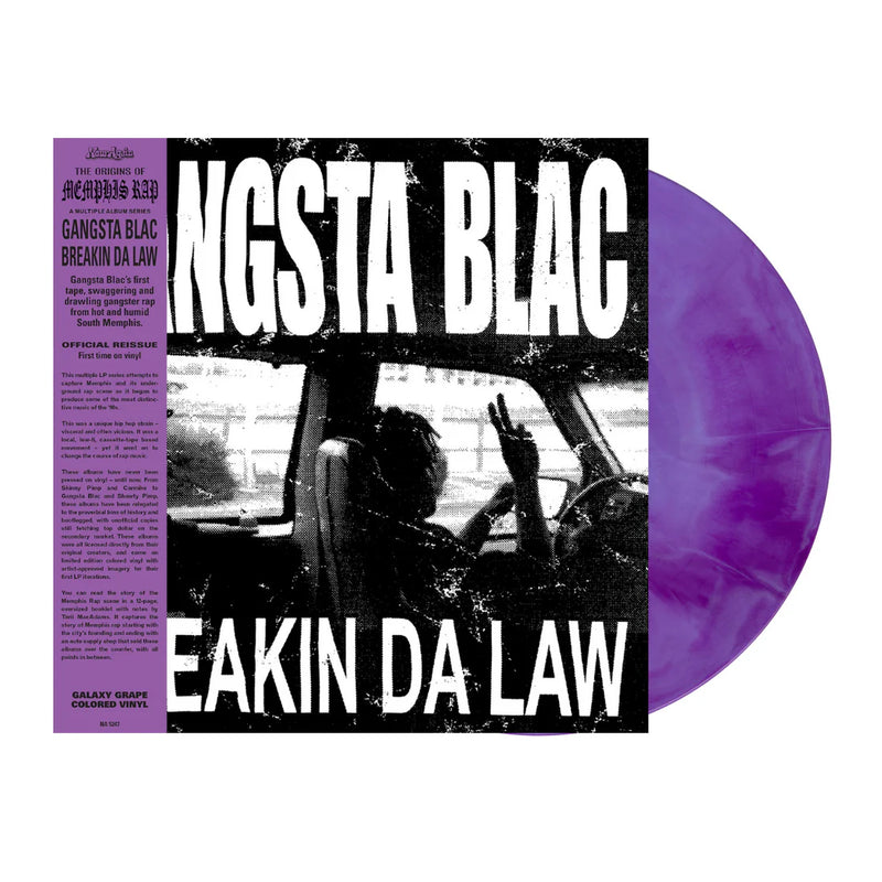 Gangsta Blac - Breakin Da Law [LP - Galaxy Grape]