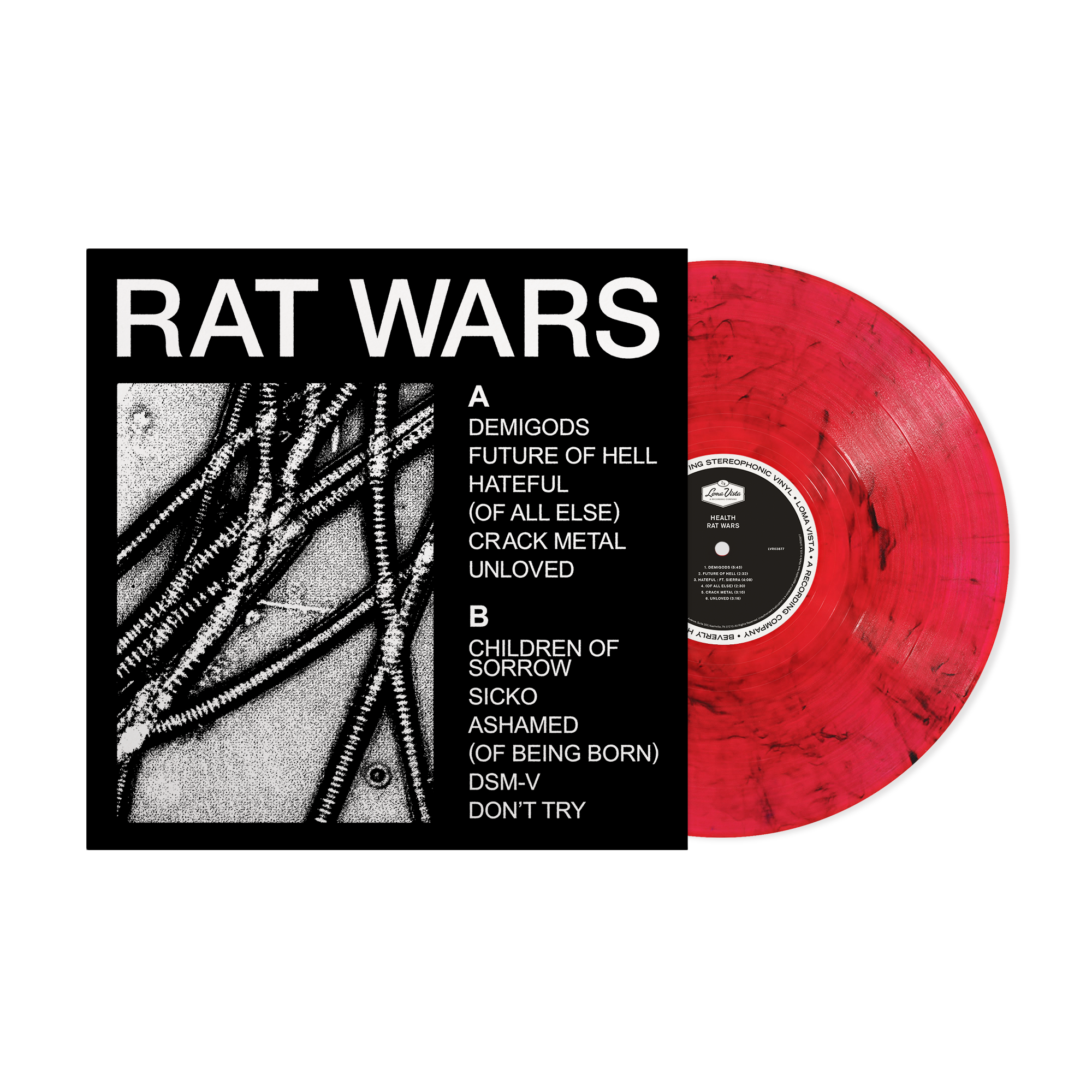 Health - Rat Wars [LP - Red/Smoke]