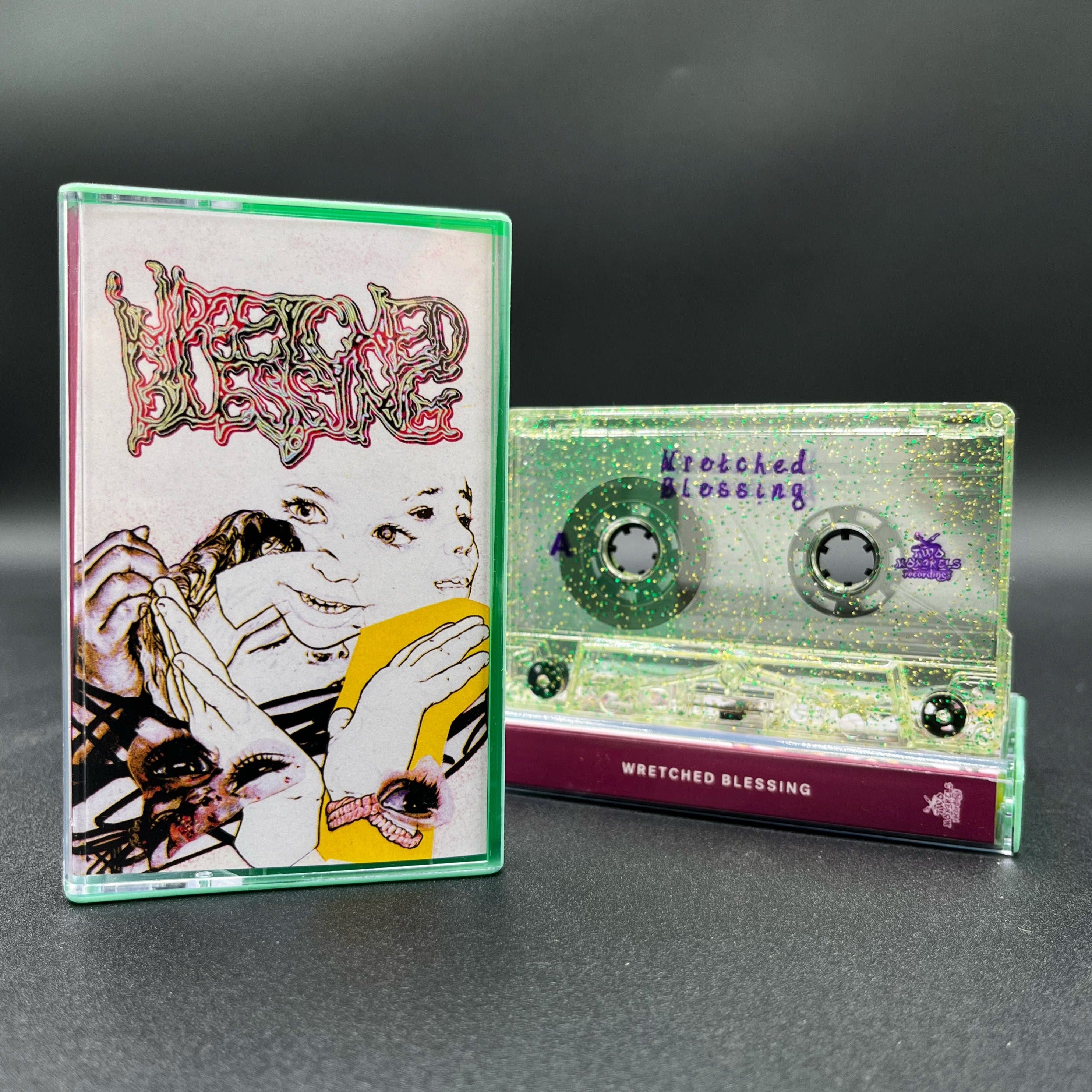 Wretched Blessing - Wretched Blessing [Cassette - Green & Gold Glitter]