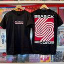 Seasick Supergraphic Tee - Black