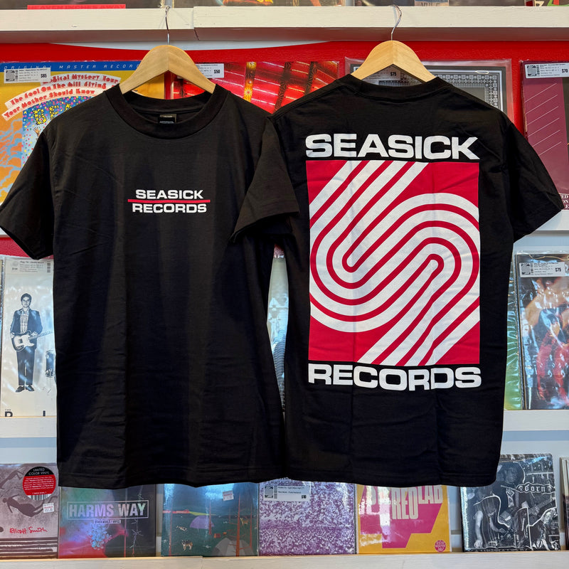 Seasick Supergraphic Tee - Black