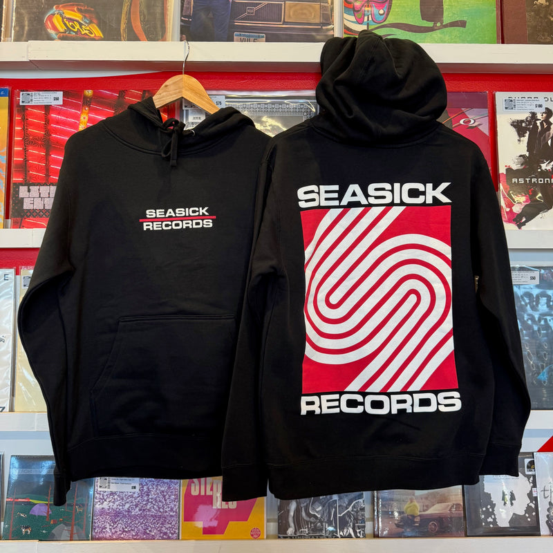 Seasick Supergraphic Hoodie - Black
