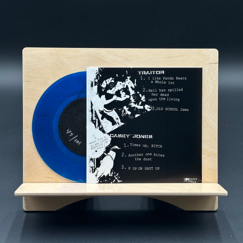 Casey Jones / Traitor – Split (Numbered) [7" - Blue]