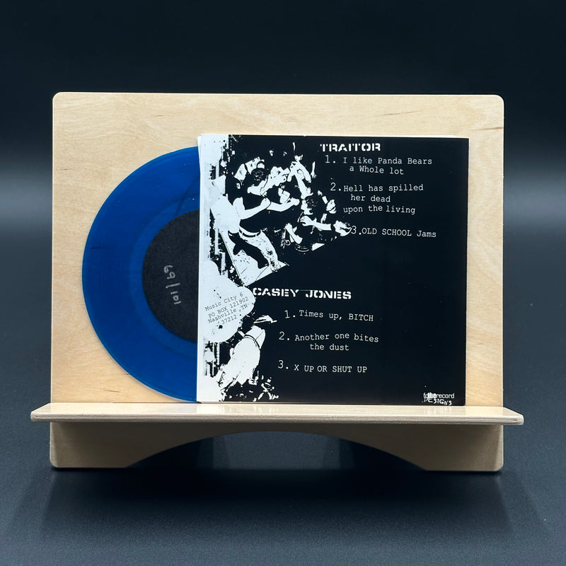 Casey Jones / Traitor – Split (Numbered) [7" - Blue]