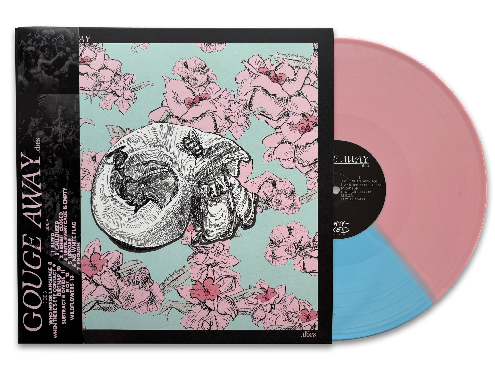 Gouge Away - , Dies (10th Anniversary) [LP - Light Pink/Blue]