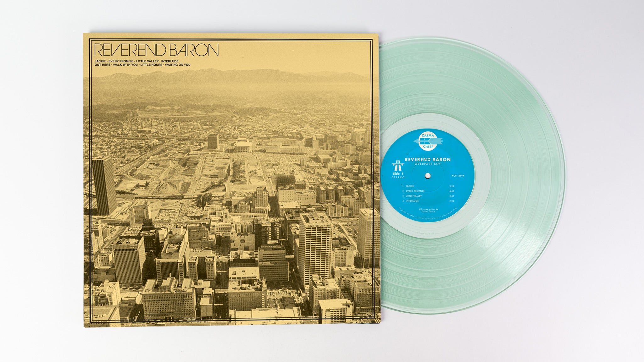 Reverend Baron - Overpass Boy [LP - Coke Bottle Clear]