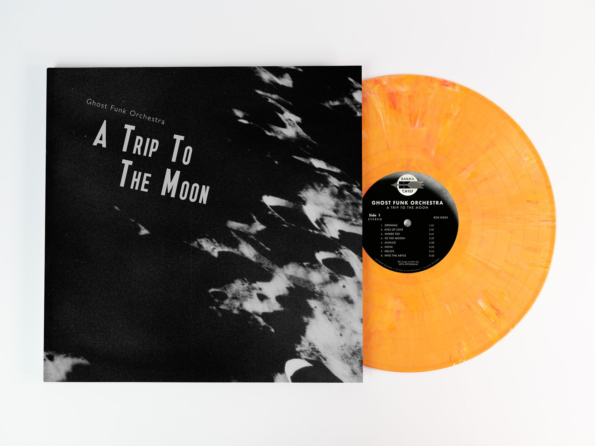 Ghost Funk Orchestra - A Trip To The Moon [LP - Creamsicle Orange]