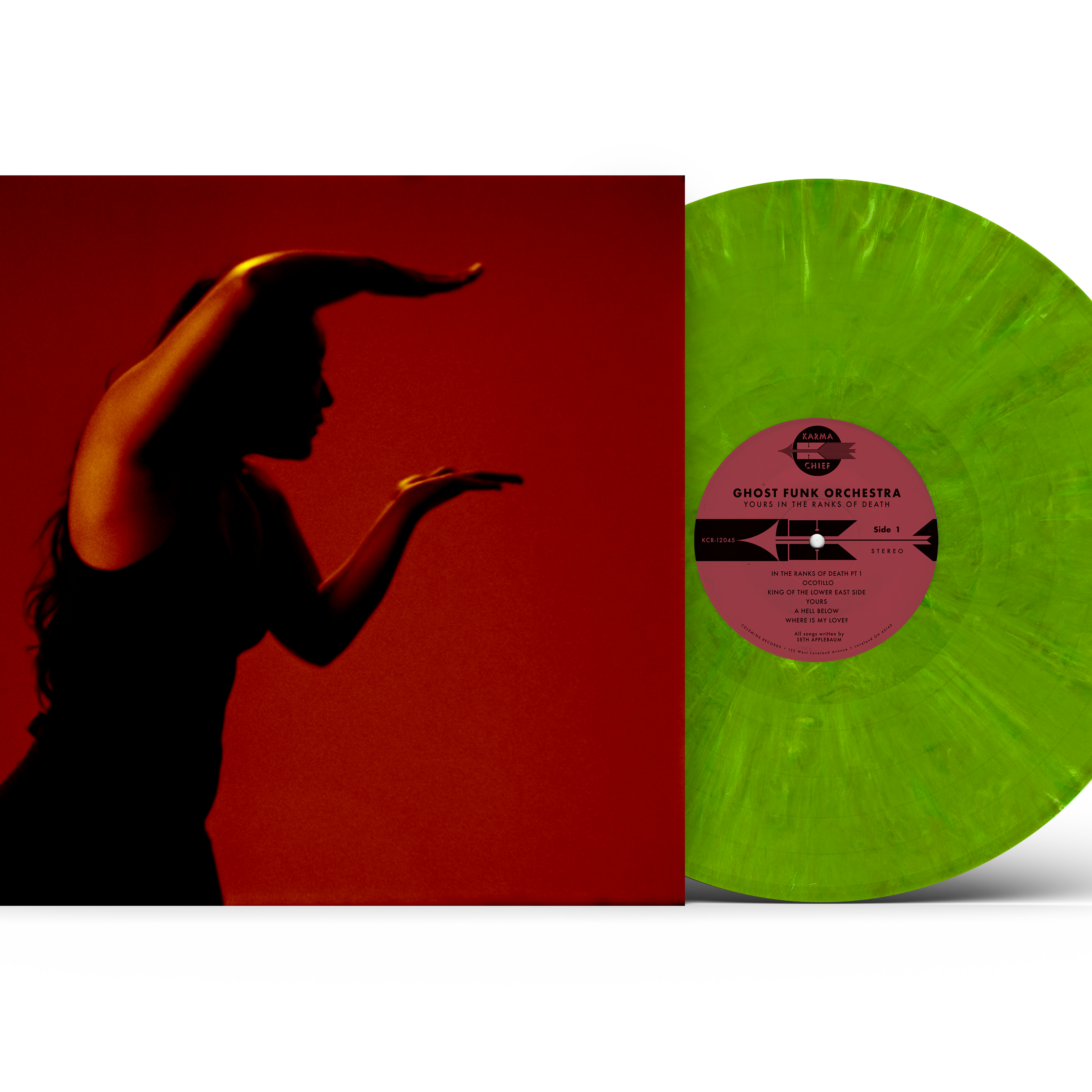 Ghost Funk Orchestra - Yours In The Ranks Of Death [LP - Green Swirl]
