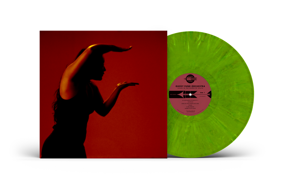 Ghost Funk Orchestra - Yours In The Ranks Of Death [LP - Green Swirl]