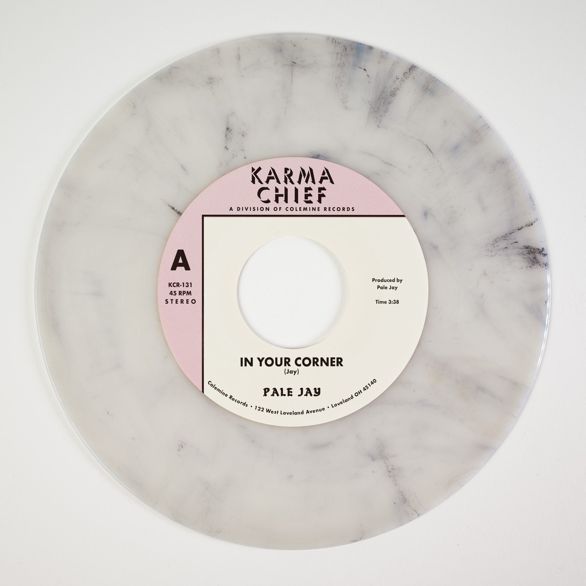 Pale Jay - In Your Corner [7" - Natural/Black Swirl]