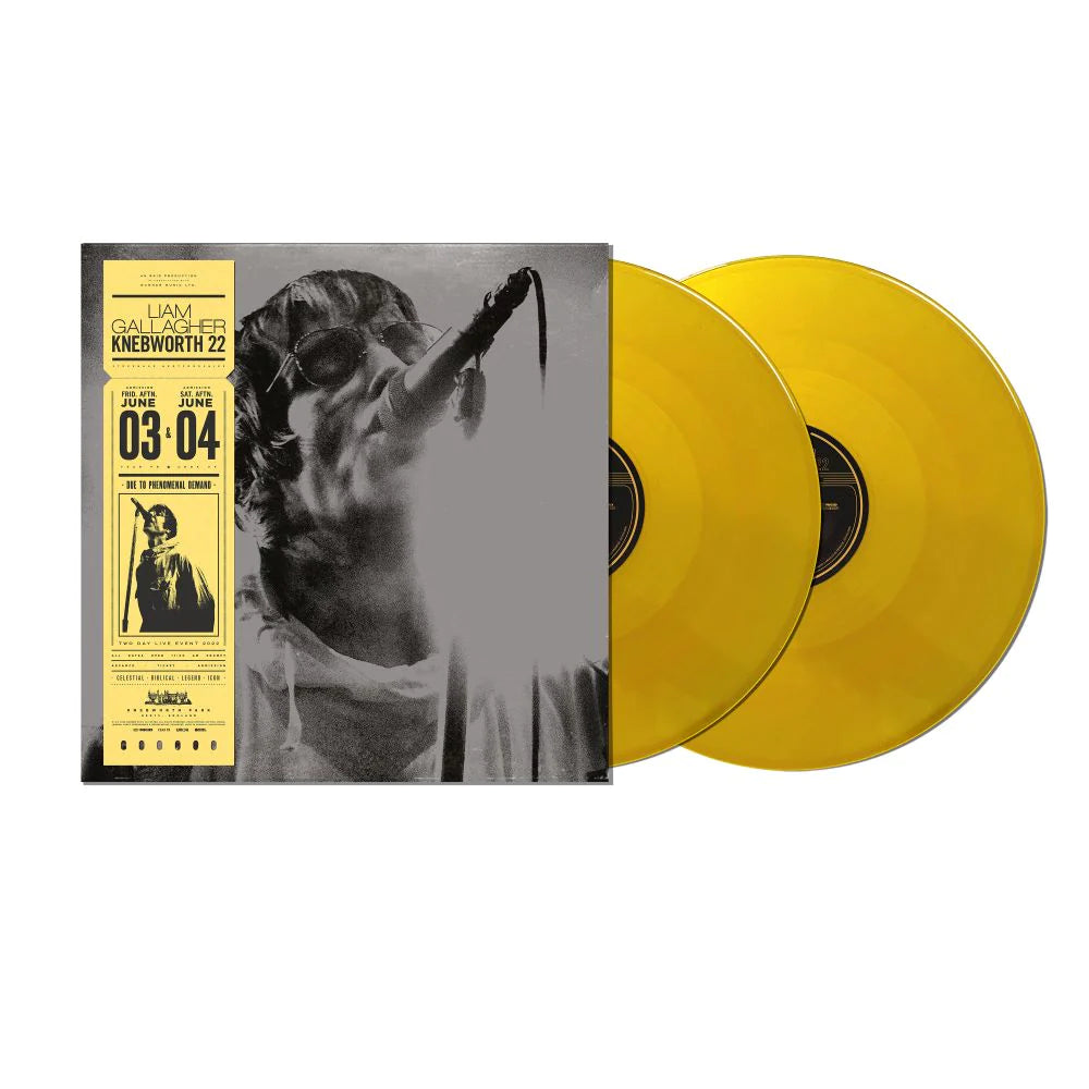Liam Gallagher - Knebworth 22 [2xLP - Sun Yellow]