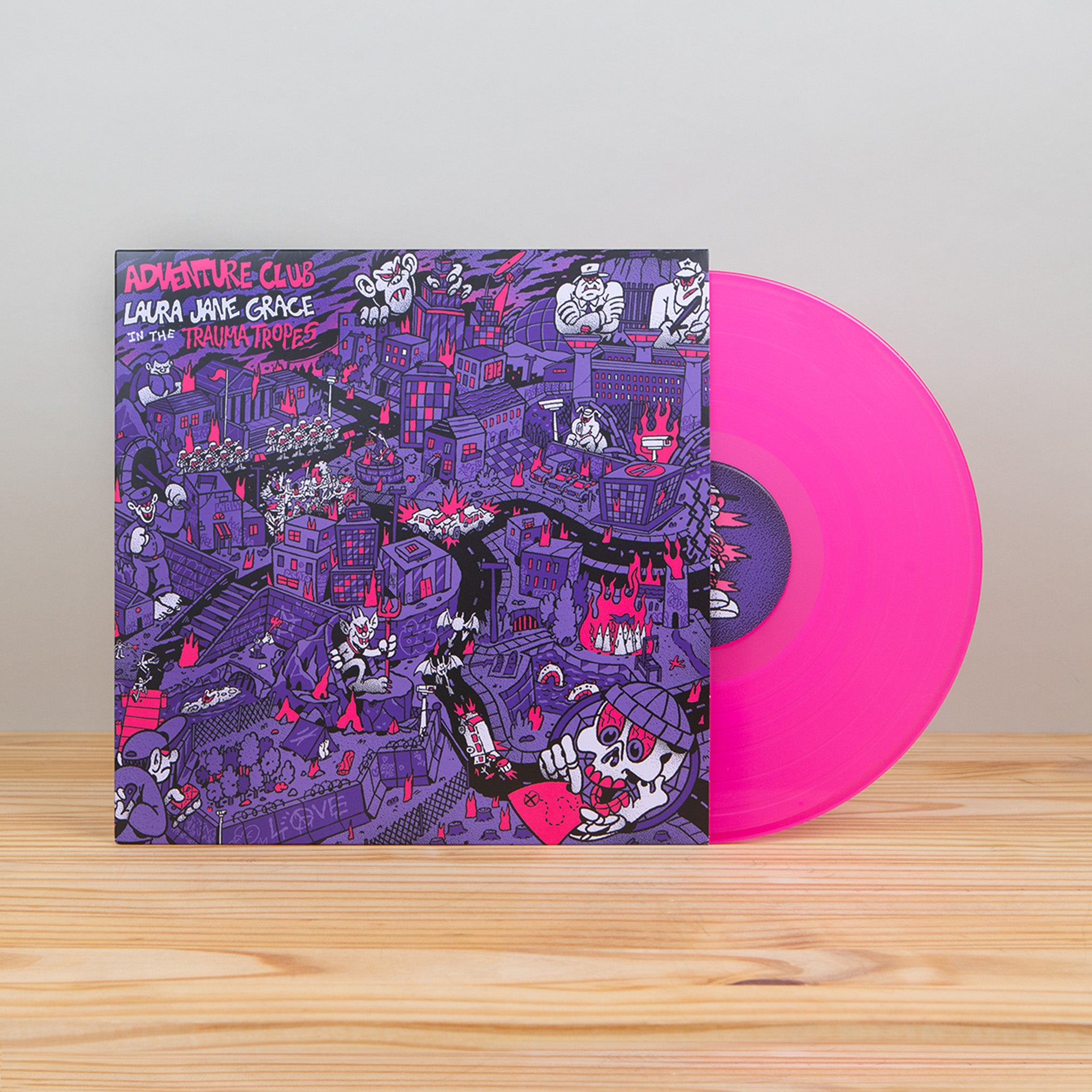 Laura Jane Grace - Adventure Club [LP - Hot Pink]