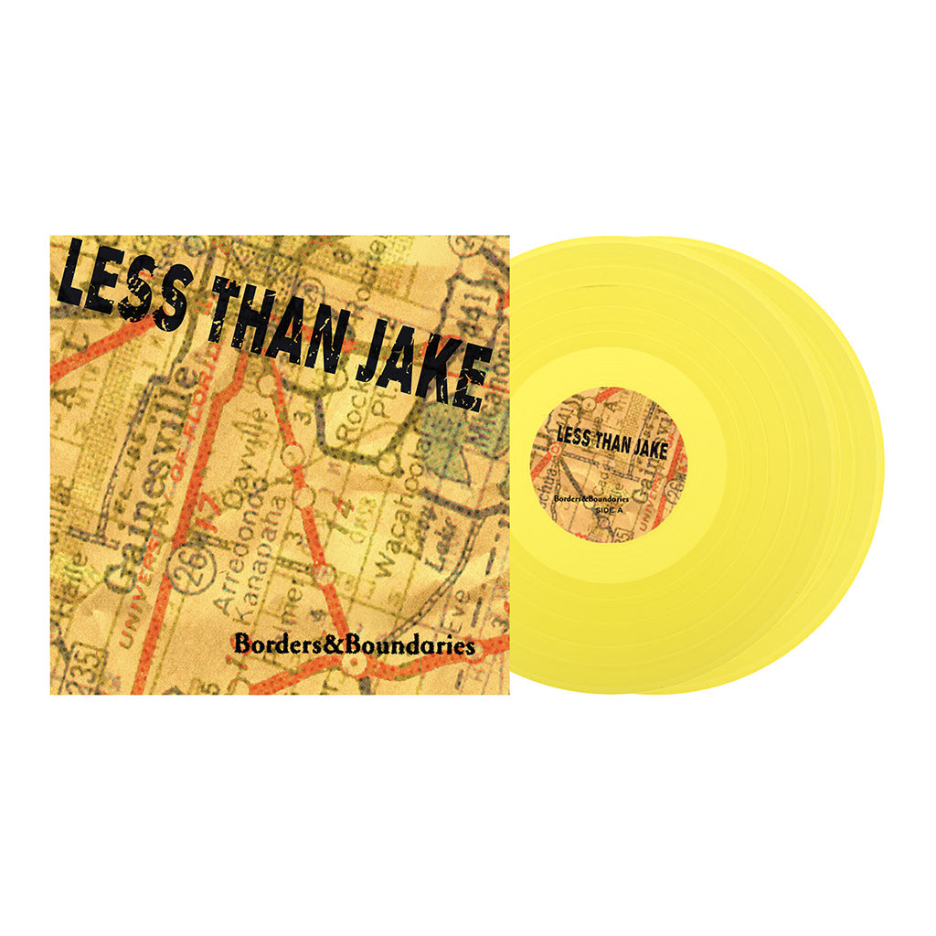 Less than Jake - Borders & Boundaries (25th Anniversary) [2xLP - Yellow]