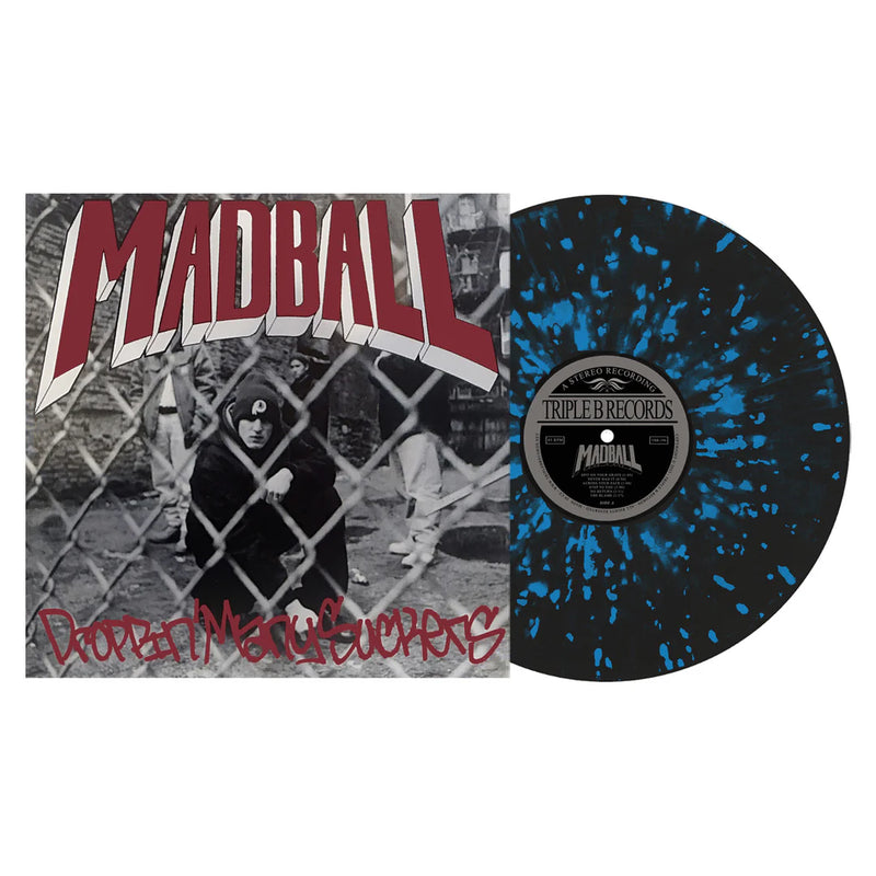 Madball - Droppin' Many Suckers [LP - Black Ice w/ Blue Splatter]