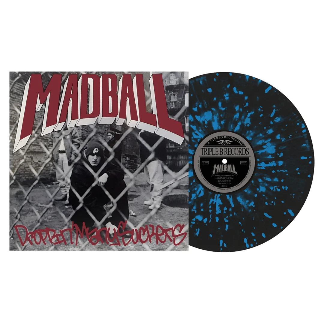 Madball - Droppin Many Suckers [12" - Black Ice/Blue Splatter]
