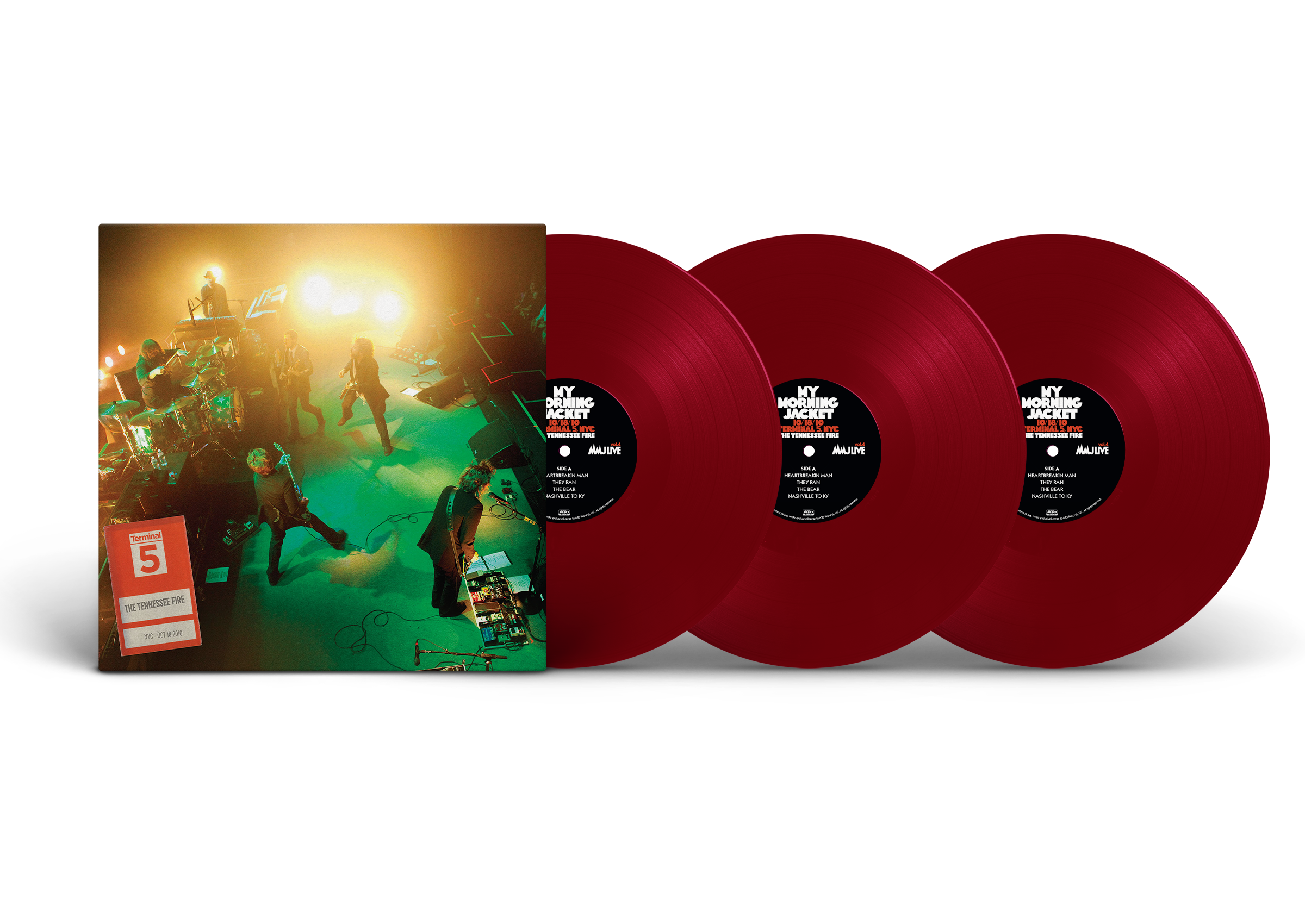 My Morning Jacket - MMJ Live Vol. 4: Terminal 5 – NYC – The Tennessee Fire 10/18/10 [3xLP - Red]