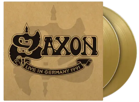 Saxon - Live In Germany 1991 IEX [2xLP - Gold]