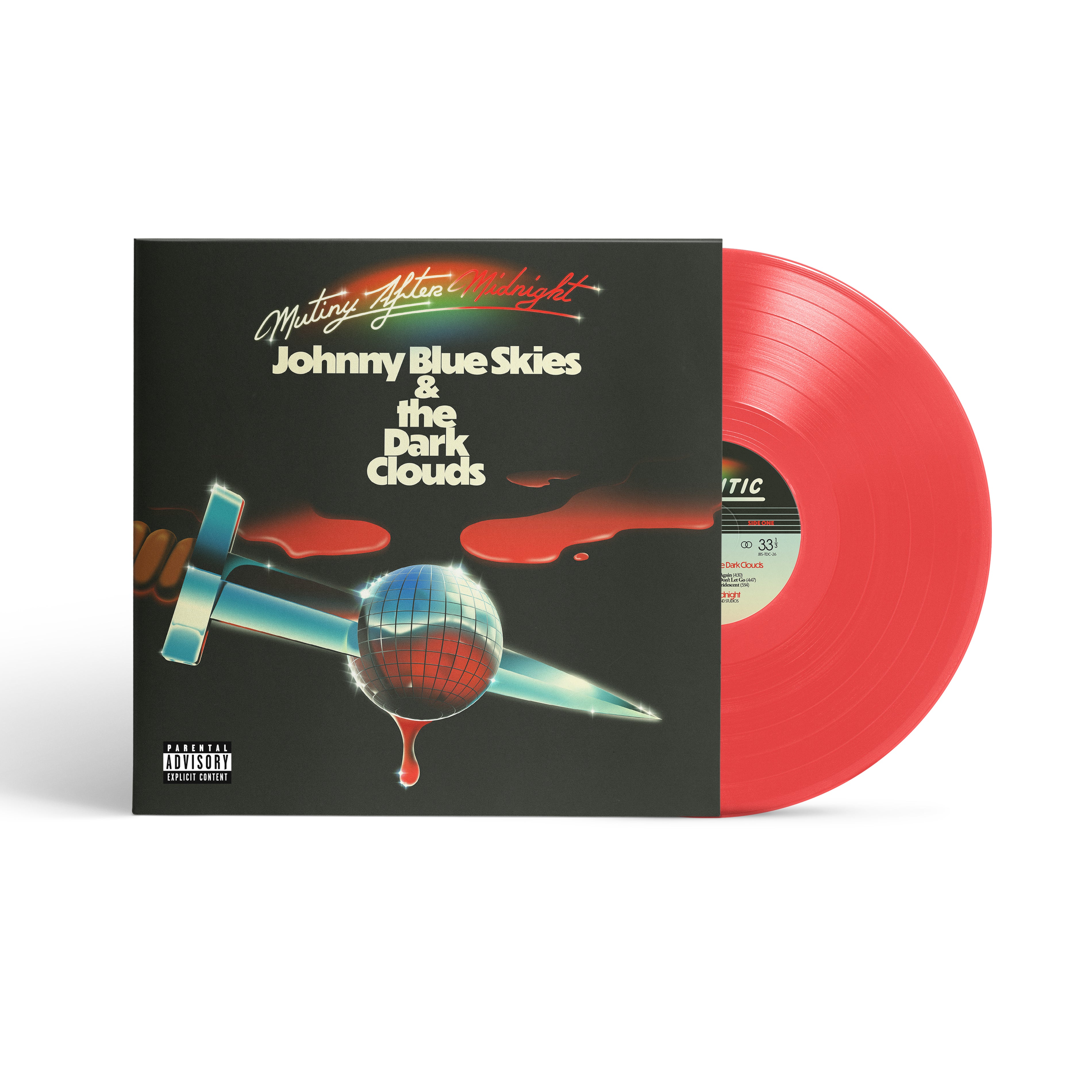 Johnny Blue Skies & The Dark Clouds - Mutiny After Midnight [LP - Translucent Red]