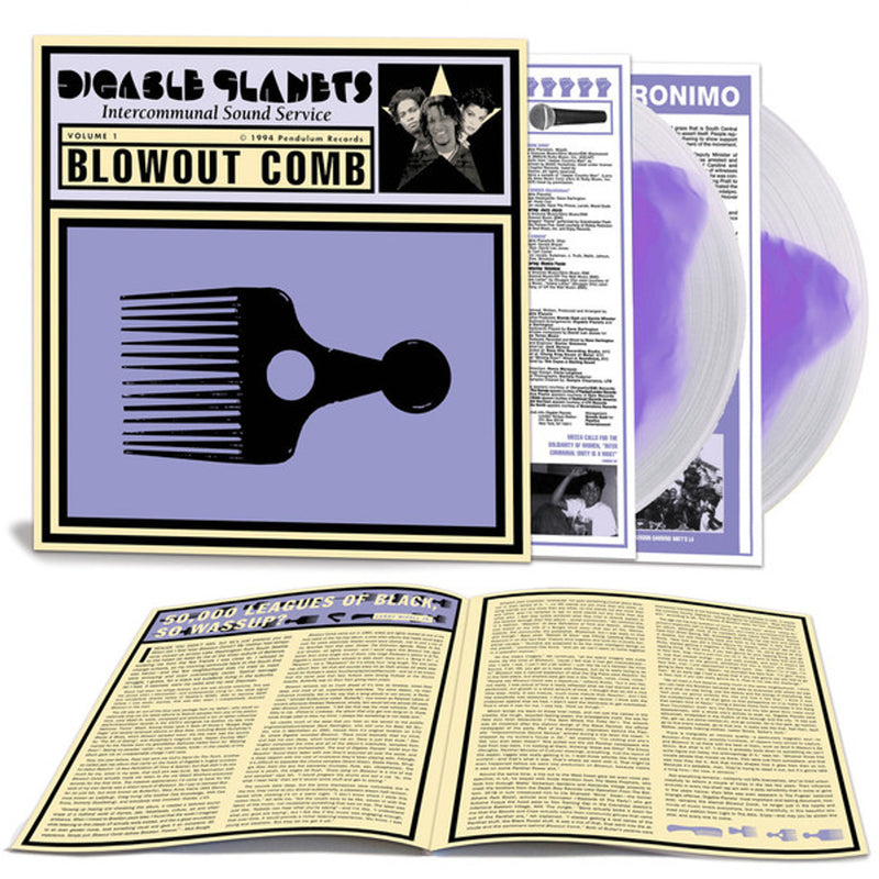Digable Planets - Blowout Comb [2xLP - Easin' In Clear/Purple Center]