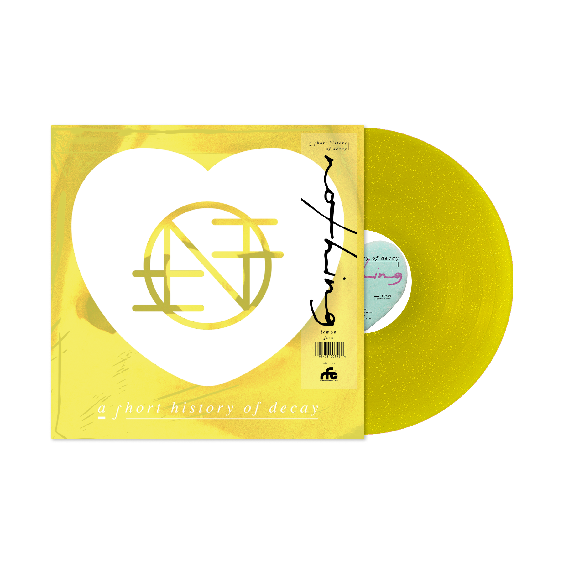 Nothing - a short history of decay [LP - Lemon Fizz Glitter]