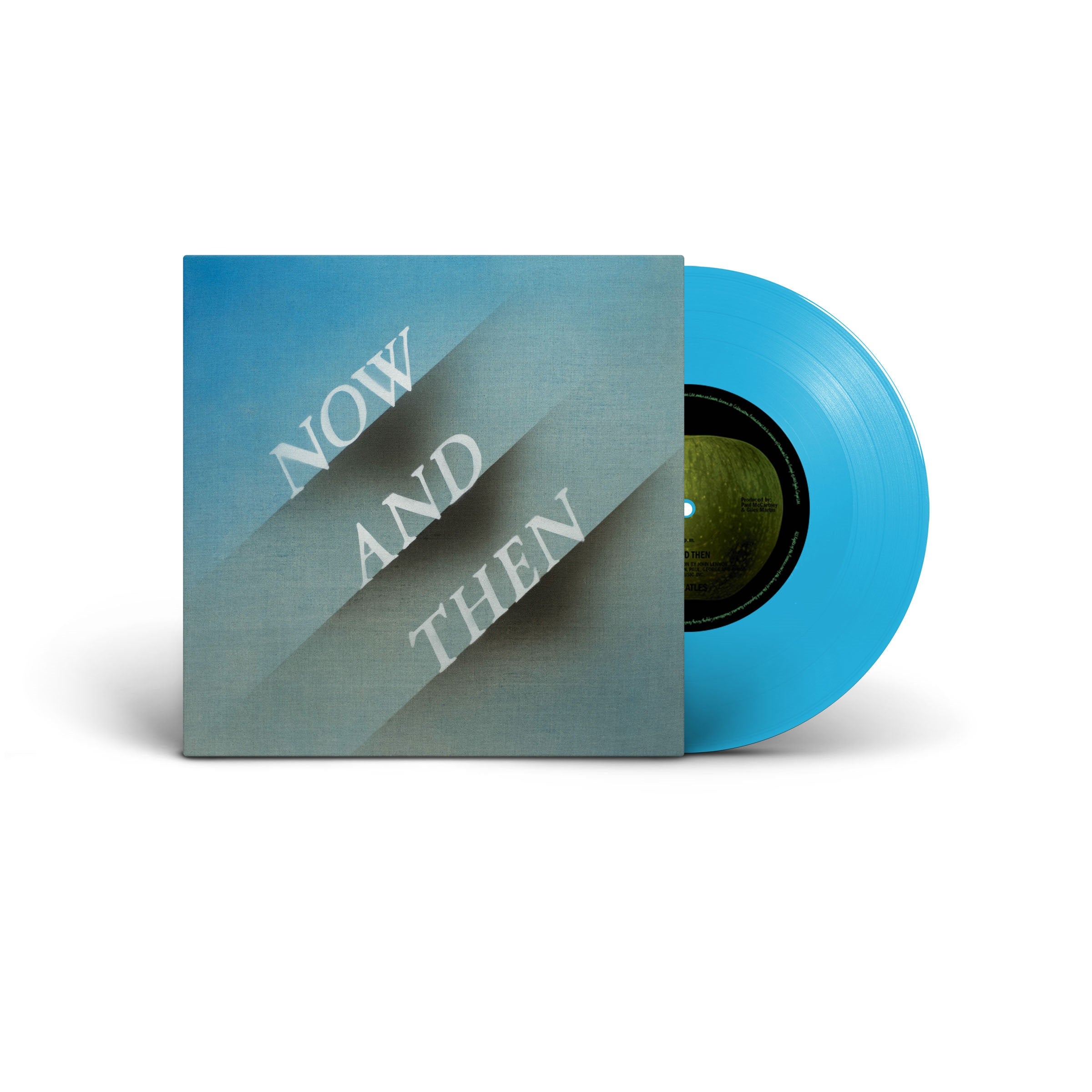 Beatles, The - Now and Then [7" - Light Blue]