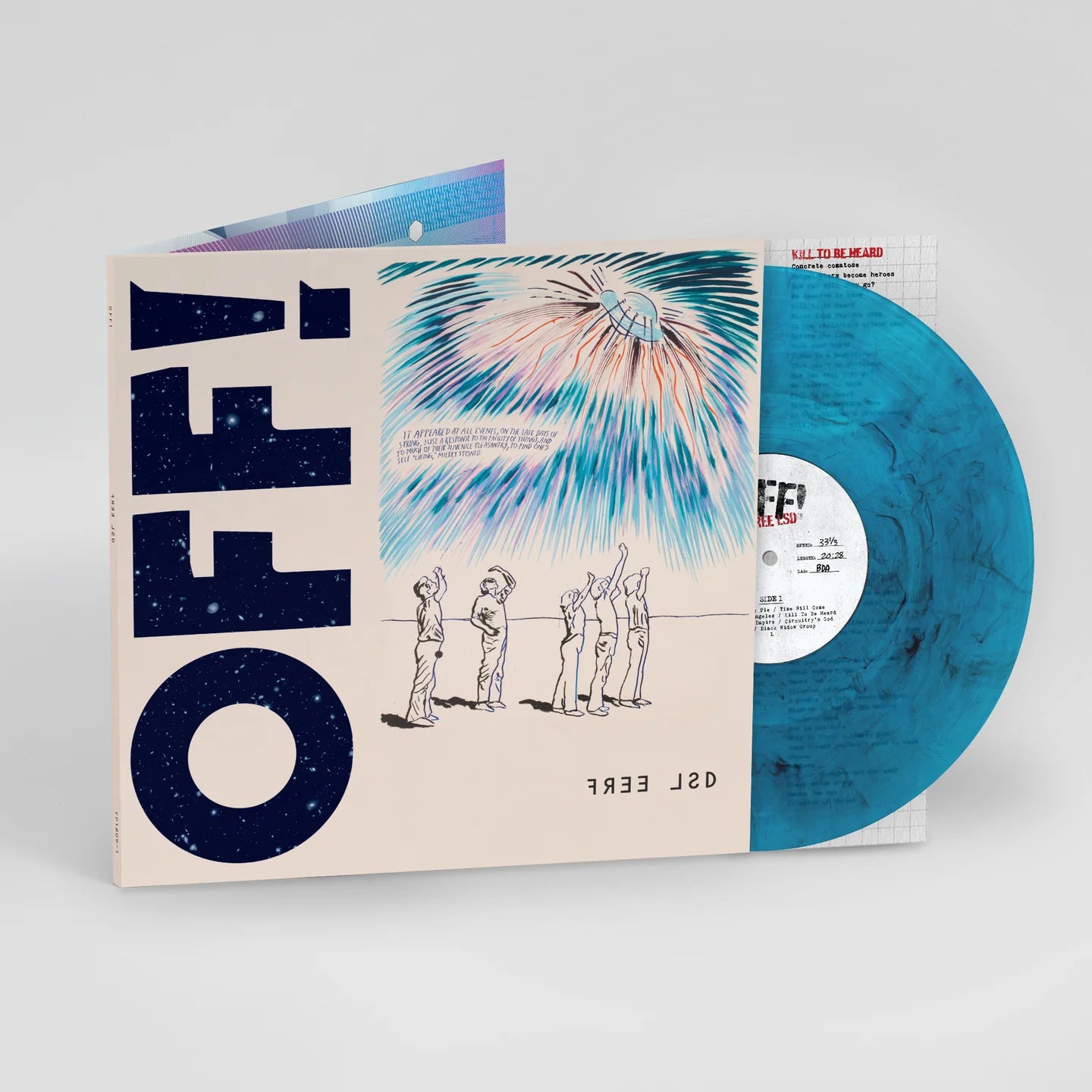 OFF! - Free LSD [LP - Blue]