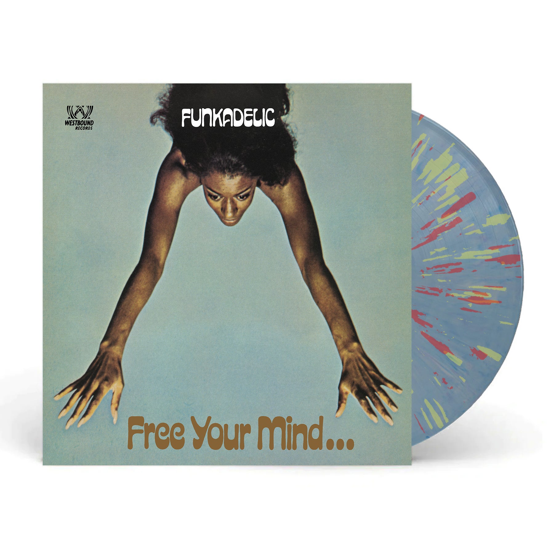 Funkadelic - Funkadelic [LP - Half Green & Half Blue w/ Red