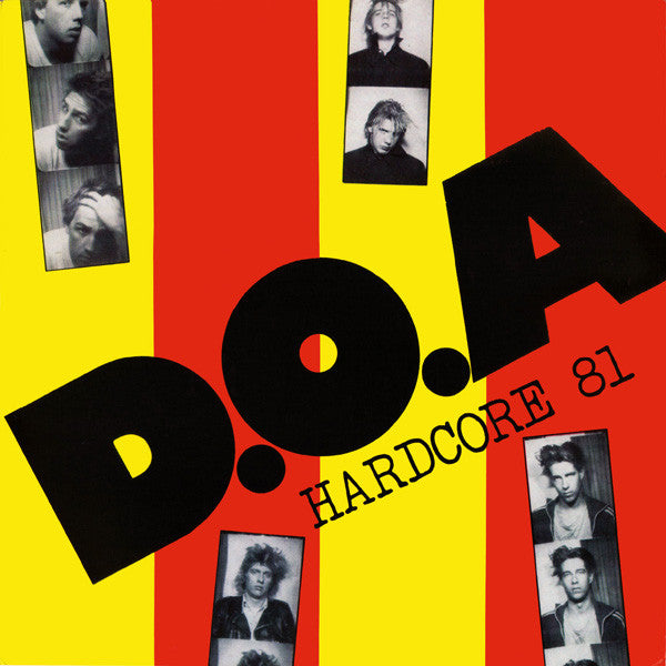 D.O.A. - Hardcore '81 [LP - Yellow]