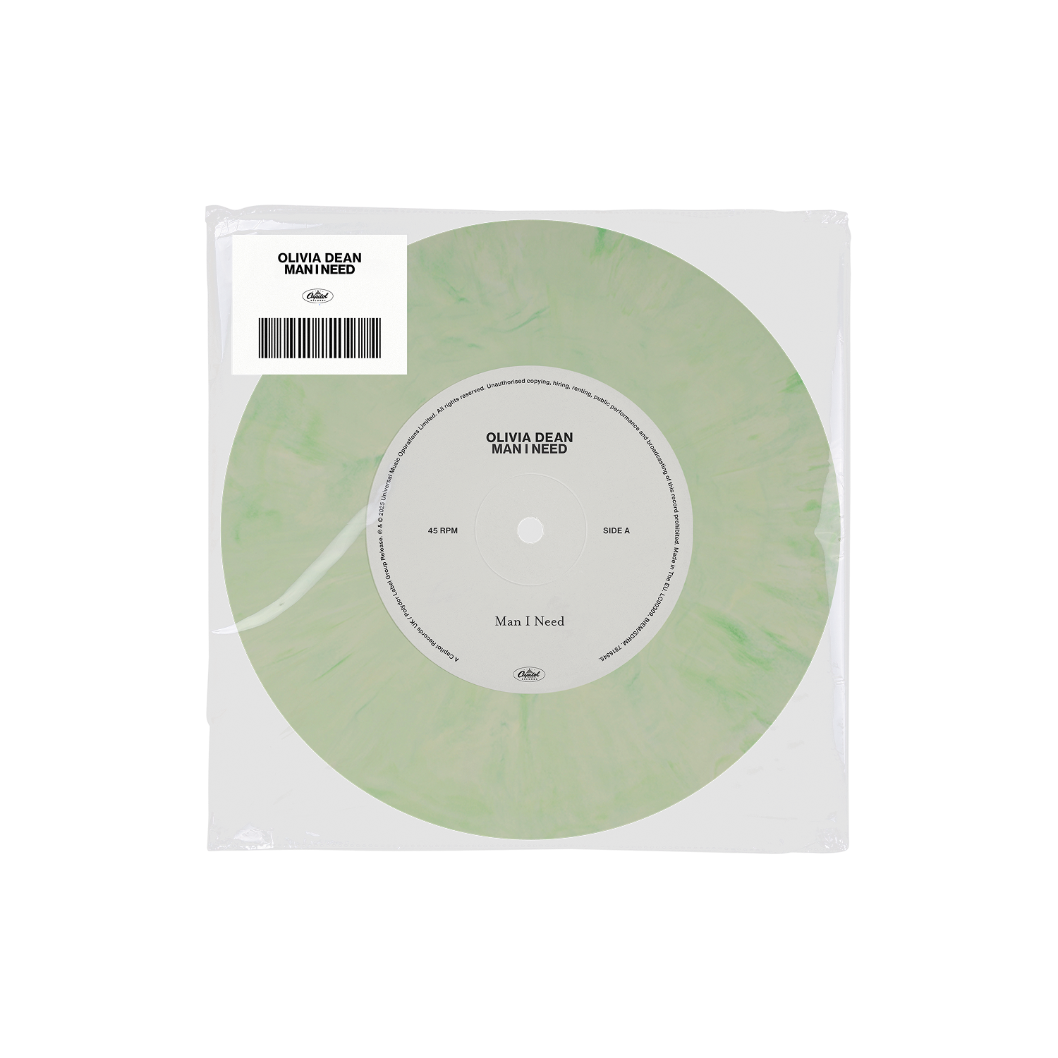 Olivia Dean - Man I Need [7" - Green/Marble]