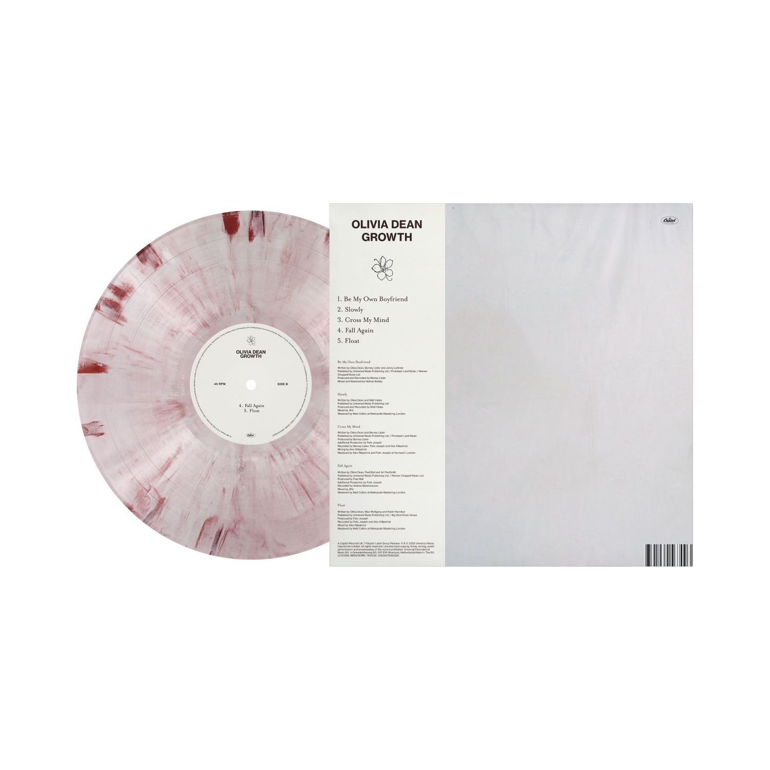 Olivia Dean - Growth (5th Anniversary) [10" - Pink Marble]