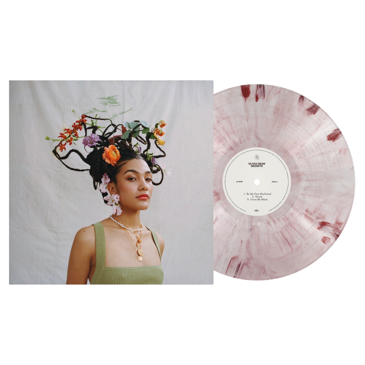 Olivia Dean - Growth (5th Anniversary) [10" - Pink Marble]