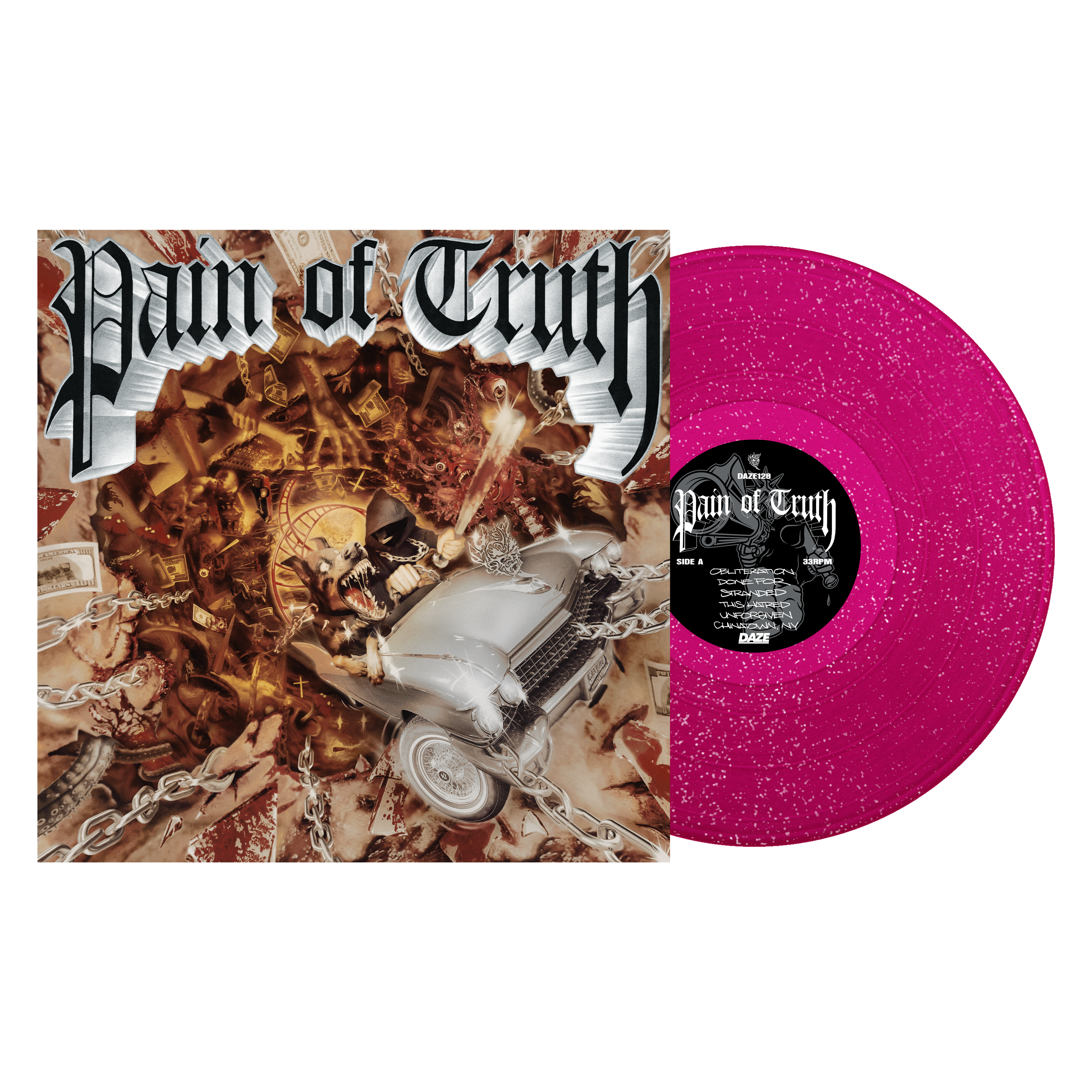 Pain Of Truth - Pain Of Truth [LP - Clear Purple Glitter]