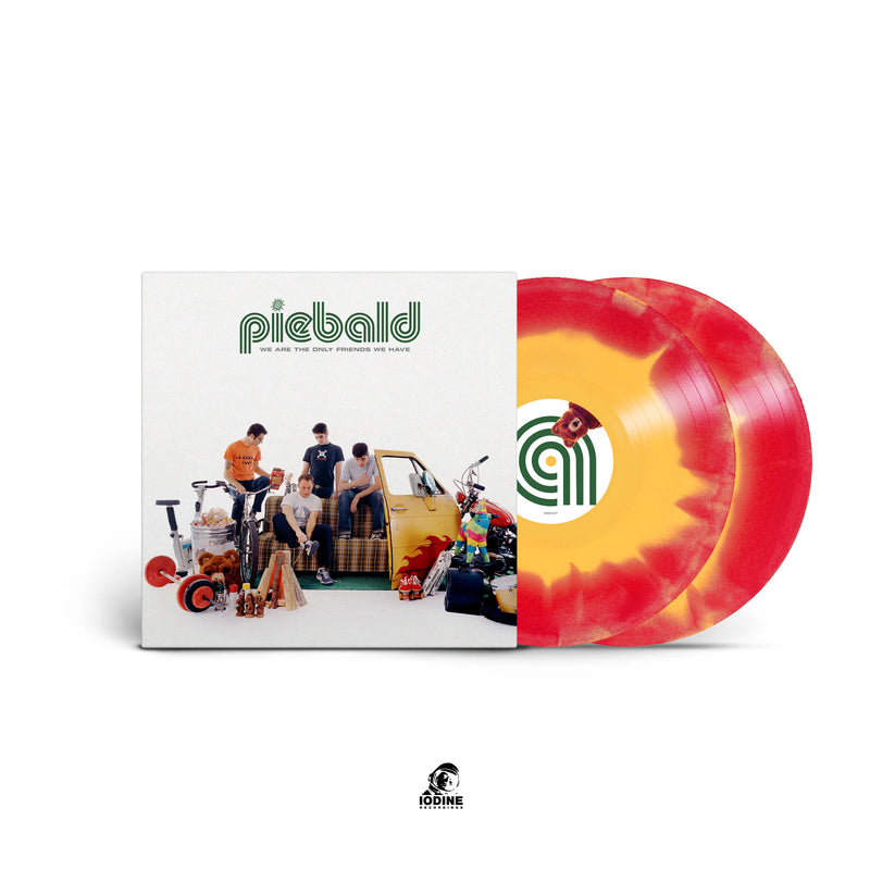 Piebald - We Are The Only Friends We Have (Deluxe) [2xLP - Bus Door Yellow & Red Smash]