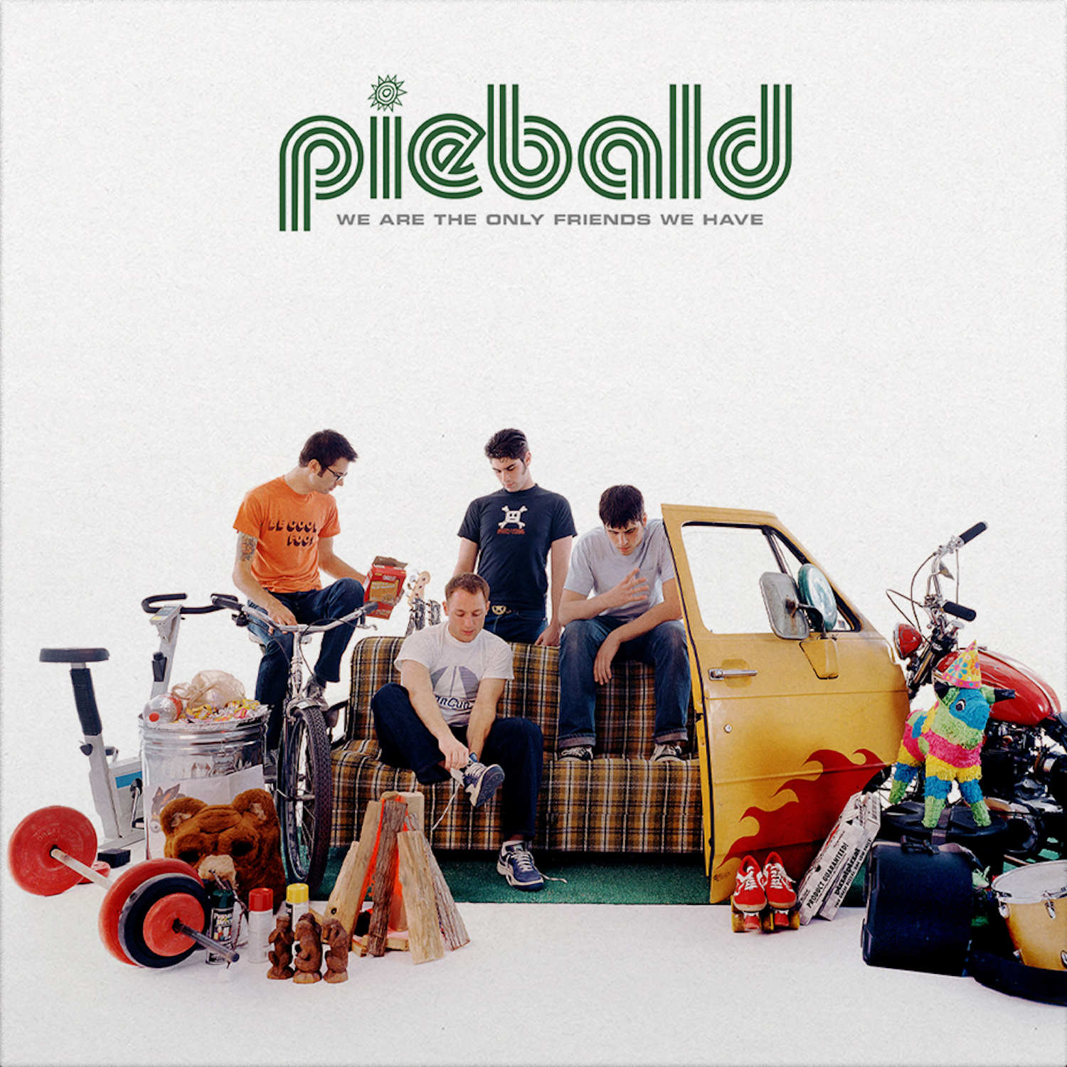 Piebald - We Are The Only Friends We Have [LP - Green/White Smash]