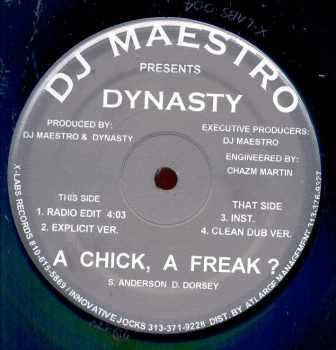 DJ Maestro - DJ Maestro Presents Dynasty: A Chick, A Freak [12"]