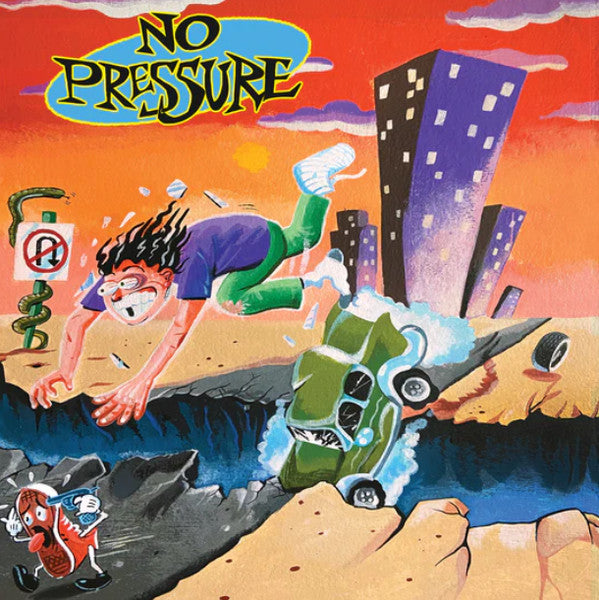No Pressure - No Pressure [LP - Ultra Clear w/ Neon Green / Neon Yellow & Red Splatter]