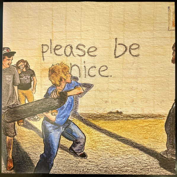 Camping In Alaska - Please Be Nice (Autographed) [LP - Beer Splatter]