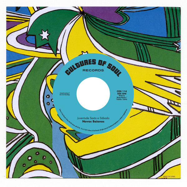 Novos Baianos / Dom Salvador E Abolição – Juventude Sexta E Sábado / Uma Vida [7"]