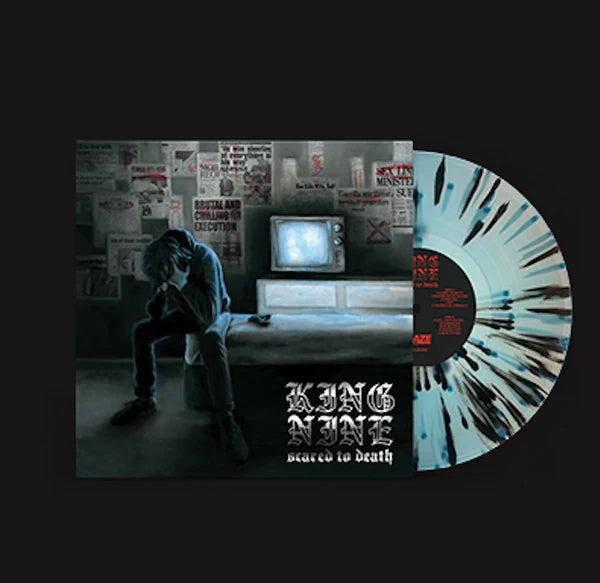 King Nine - Scared To Death [LP - Light Blue/Baby Blue & Black Splatter]