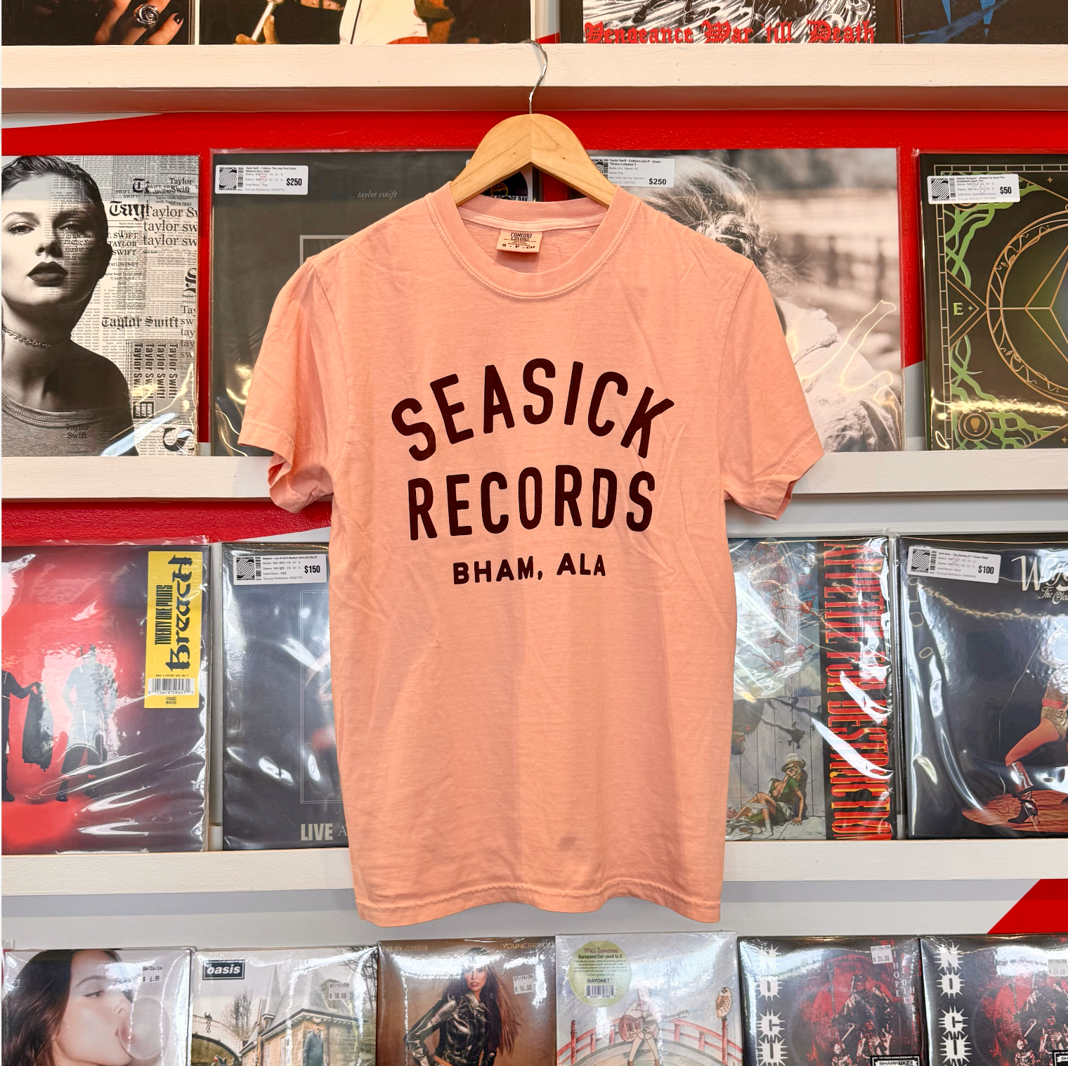 Seasick Arch T-Shirt - Peachy