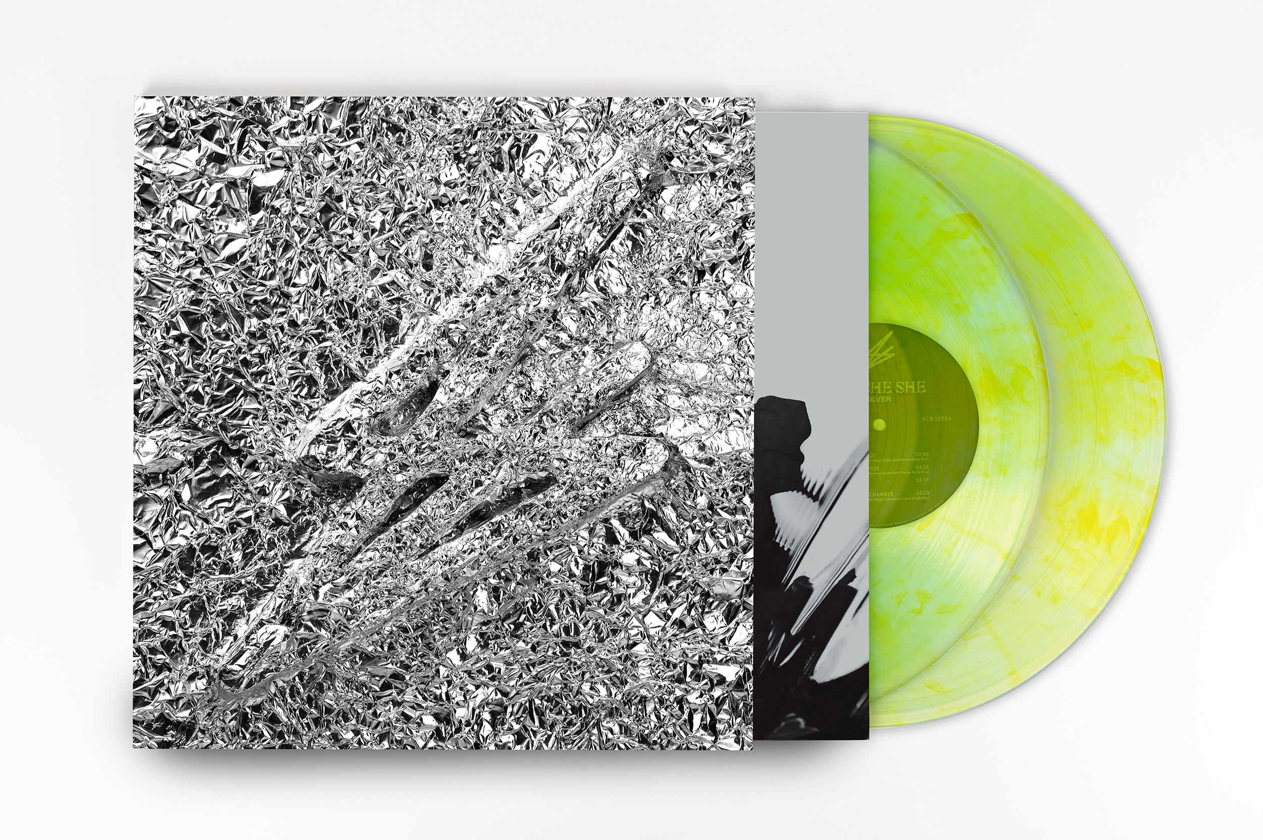 Say She She - Silver [2xLP - Coke Bottle Clear w/ Yellow Swirl]