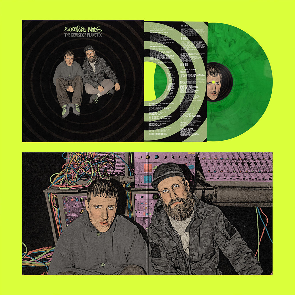 Sleaford Mods - The Demise of Planet X [LP - Green/Black Marble]
